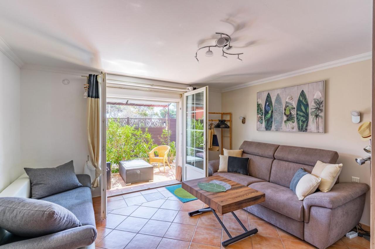 L'Instant Mer - Bord De Mer - Studio Avec Grand Jardin A La Capte อิแยร์ ภายนอก รูปภาพ