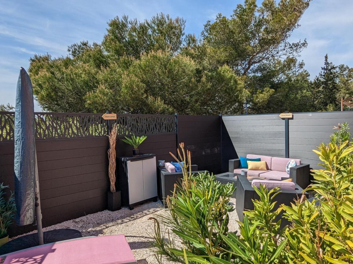 L'Instant Mer - Bord De Mer - Studio Avec Grand Jardin A La Capte อิแยร์ ภายนอก รูปภาพ