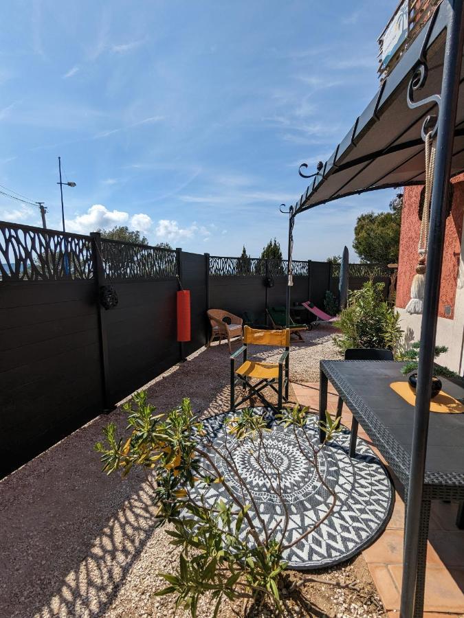 L'Instant Mer - Bord De Mer - Studio Avec Grand Jardin A La Capte อิแยร์ ภายนอก รูปภาพ