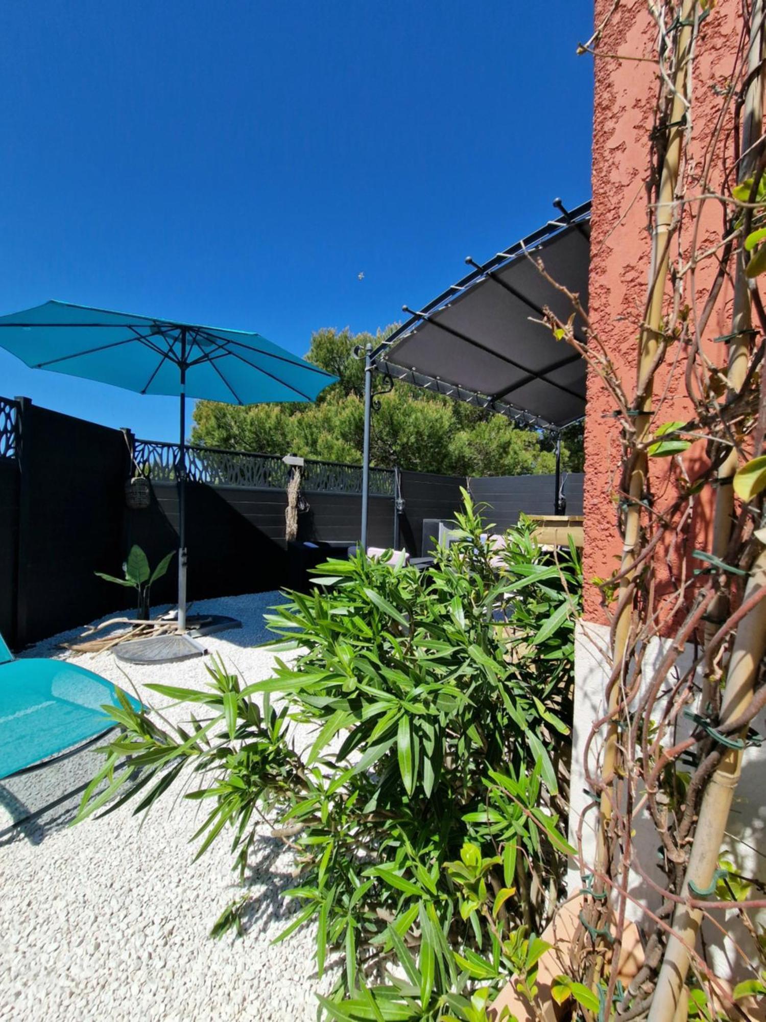 L'Instant Mer - Bord De Mer - Studio Avec Grand Jardin A La Capte อิแยร์ ภายนอก รูปภาพ